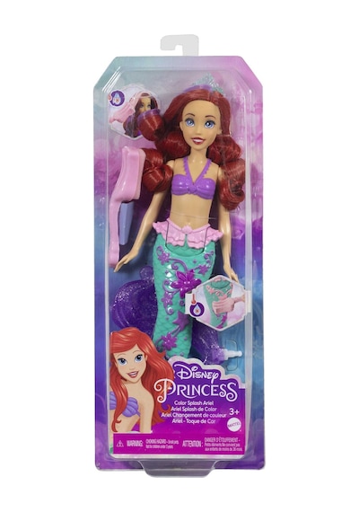 Disney Prenses Muhteşem Renk Değiştiren Saçlı Deniz Kızı Ariel HLW00