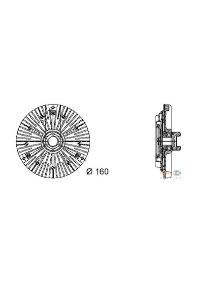 Fanex 2132514 - Fan Termıgı Bmw M41 M51 E30 E34 E36 Td Tds