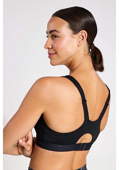 Nike Training Indy Dri Fit High Support Sports Bra Kadın Spor Sütyen Bra Siyah Siyah - Siyah