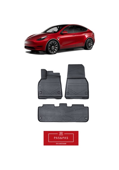 Tesla Model Y 2025 Model 5d Havuzlu Paspas Seti