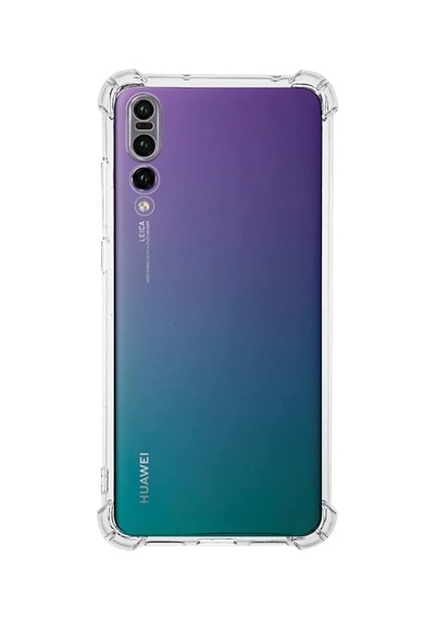 Pro Için Kılıf Dip 360 Protective Siyah Kırmızı P20 Pro İle Uyumlu Kılıf - Kırmızı Diğer