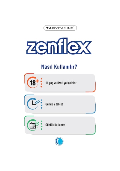 Zenflex 60 Tablet Glukozamin Kondroitin Msm Tip Iı Kolajen