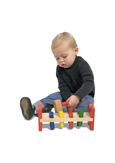Melissa And Doug Ahşap Bambam Çivi Çakma