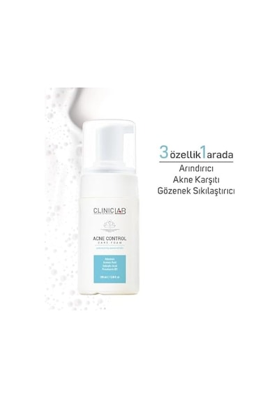 Akne Kontrol Bakım Köpük 100 Ml
