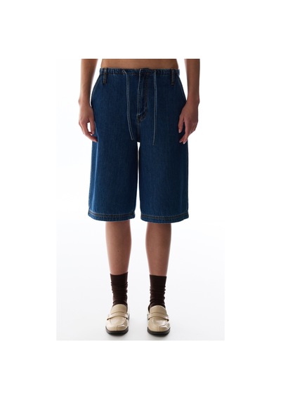 Penti Denim Blue Longline Bermuda Pantolon Denım Blue