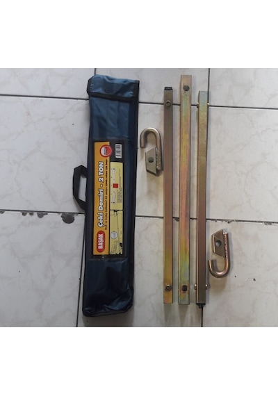 2 Araç. Otomobil Arası Çekme Demiri. Galvanizli Tow Bar 2 Ton