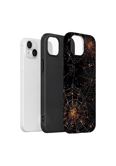 Velvoria Valestra Spiderweb Night Apple iPhone Uyumlu 14 Darbe Korumalı Kılıf Valestra Select - Spiderweb Night