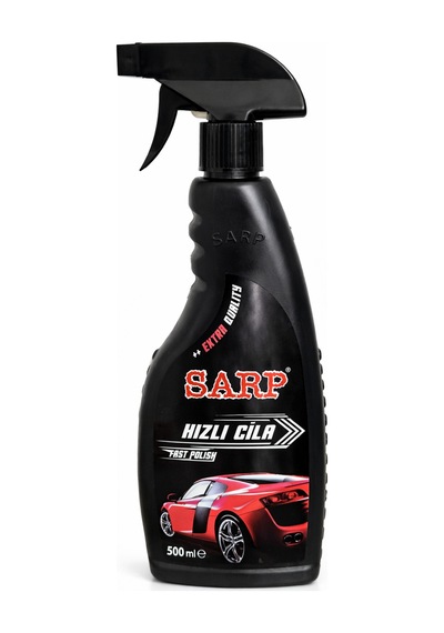 Sarp Süper Etkili Araba Oto Cilası Hızlı Cila Muhteşem Parlaklık 500 Ml