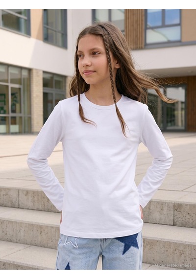 Civil Girls Basic 10-13 Yaş Sweatshirt - Beyaz