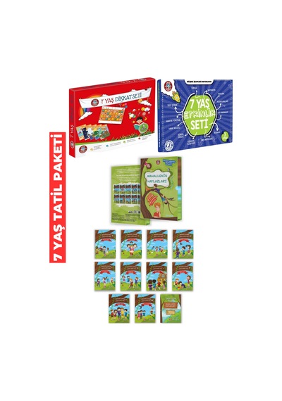 7 Yaşa Özel Tatil Etkinlik Paketi