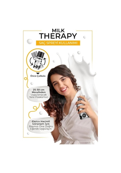 Milk Therapy Saç Spreyi 75 Ml - Besleyici Koruyucu Etki - Mrfs