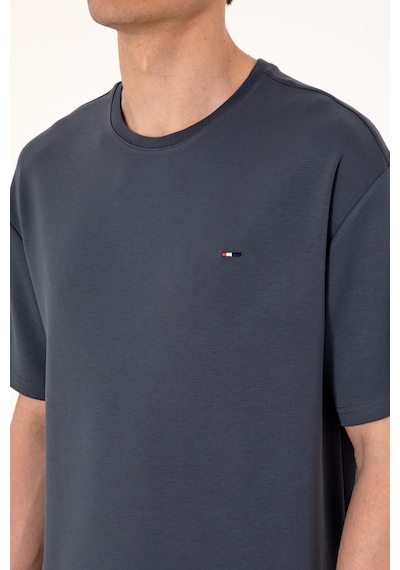 U.S. Polo Assn. Erkek Comfort Fit Bisiklet Yaka Antrasit Tişört 50307322-VR006