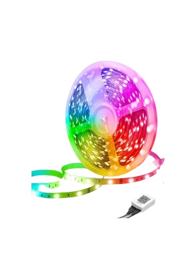 Rgb Neon Şerit Led Lamba 10 Metre İç Mekan Tasarımına Uygun 87846250