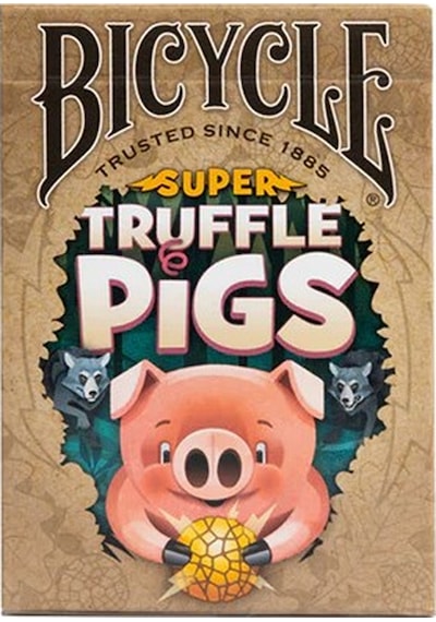 Bicycle Super Truffle Pigs Hınzır Premium Oyun Kağıdı Koleksiyonluk İskambil Kartları Destesi