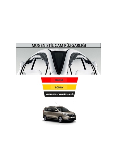 Dacia Lodgy 4 Lü Takım Mugen Cam Rüzgarlığı