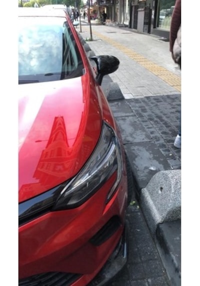 Renault Clio 5 2019 Sonrası Batman Yarasa Ayna Kapağı Piano Black