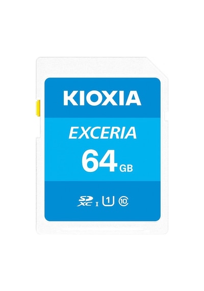 Kioxia LNEX1L064GG4 64 GB Exceria SDHC UHS-1 C10 Hafıza Kartı