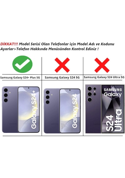 Samsung Galaxy S24 Plus Uyumlu Kılıf Yüzüklü Standlı Extra Darbe Koruma Sert Kapak - Siyah