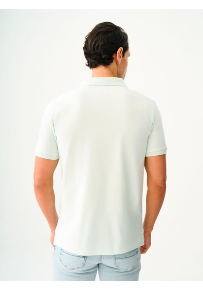 Loft Lf2035129 Ss Erkek Polo T-shirt Mınt Green