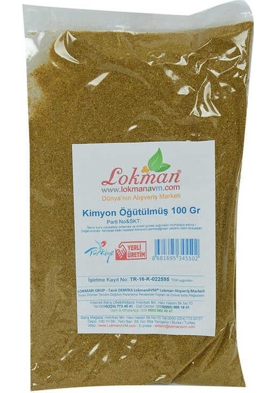 Kimyon Öğütülmüş Yemeklik 100 Gr Paket