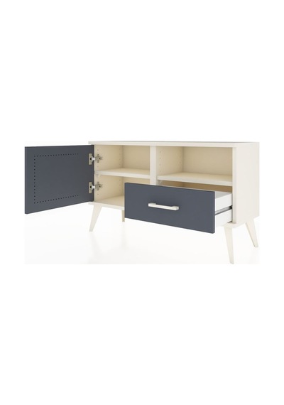 Arges Şifonyer 2 Raflı Tek Çekmeceli Tek Kapaklı 88x30x48 Aytaşı-antrasit Antrasit Arges Şifonyer 2 Raflı Tek Çekmeceli Tek Kapaklı 88x30x48 Aytaşı-antrasit Antrasit