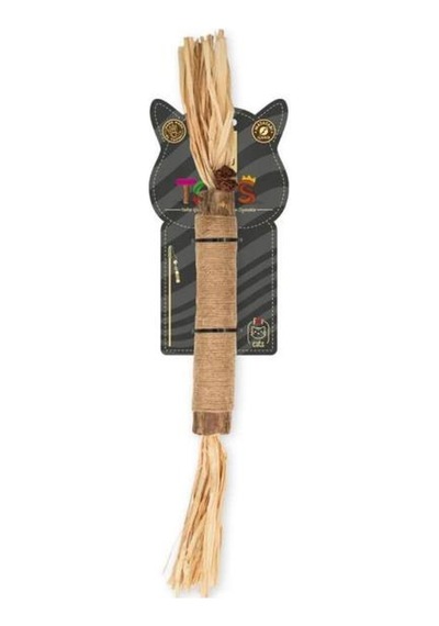 Cattie Matatabi İçerikli Kedi Oyuncağı Püsküllü Tırmalama 35cm