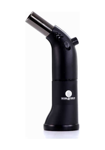 Worldforce Turbo Torch Piezo 1300° Doldurulabilir Jet Pürmüz N11.3471 Siyah