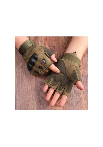 Eser Askeri Malzeme Tactical Eldiven Kemikli Taktik, Yarış, Binicilik, Kamp Ve Dağcılık, Motosiklet Haki