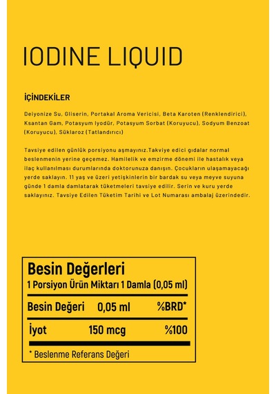 Vitanil's İyot Damlası 20 Ml