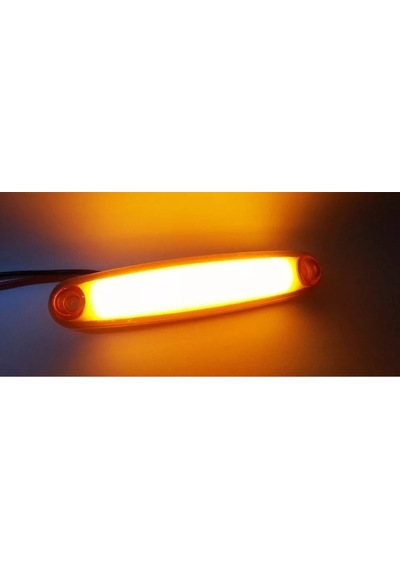 Ahmet Otomotiv 8 Adet Neon Parmak Led Lamba Sarı 12 V 24 V