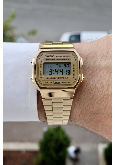 Casio Csıste261erkek Kol Saati Altın