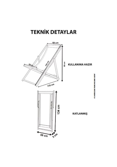 Zoo Design Katlanır Şezlong Ahşap Fırınlanmış Gürgen Ağacı, Süet Kumaş Çok Renkli