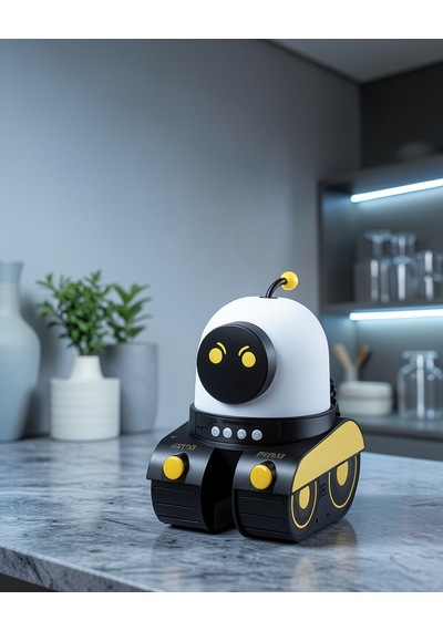 Robot Tasarımı Yıldızlı Gökyüzü Projektör Uczzzrobotprojektör-6 Çok Renkli