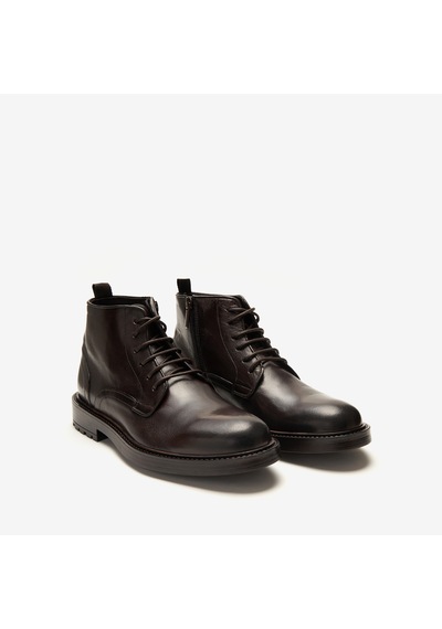 Castagno Bot Erkek 2237 Exton Vıtello Toscano Chukka Boot With Side Zip Kahverengi