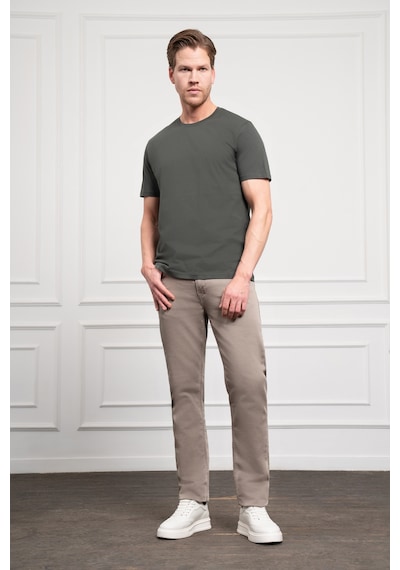 Haki Basic Düz %100 Pamuk Bisiklet Yaka Slim Fit Dar Kesim Kısa Kollu Tişört 99yc018001710 Haki Haki Basic Düz %100 Pamuk Bisiklet Yaka Slim Fit Dar Kesim Kısa Kollu Tişört 99yc018001710 Haki