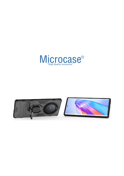 Honor X9A/X40/Magic 5 Lite Batman Yüzük Stand Armor Kılıf -AL3349