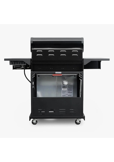 Kenmore Gazlı Barbekü 4 Ocaklı Siyah Siyah