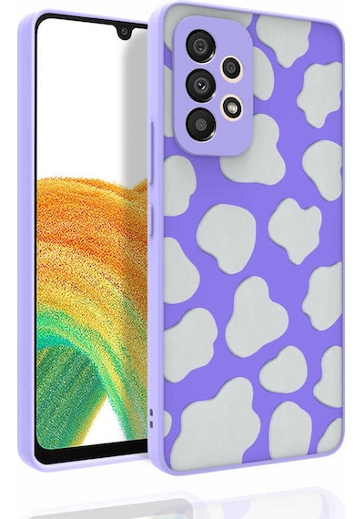 More Tr Samsung Uyumlu Galaxy A53 5g Kılıf Desenli Kamera Korumalı Parlak Mtr Nora Kapak - No2