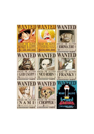 Cantex Tech One Piece Card Game Booster Wanted Poster Hazine Sandığı 4 Paket