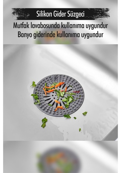 Silikon Lavabo Gideri Süzgeci Diğer
