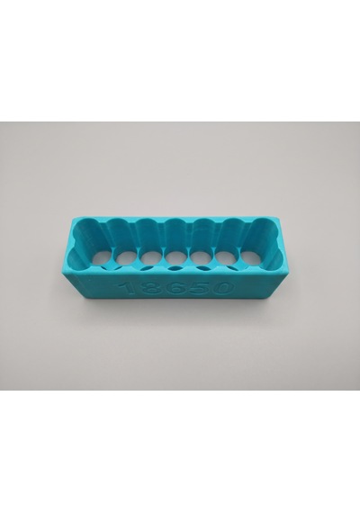 Ten Elektronik 18650 Pil Standı Ve Düzenleyici - 14'lü Pil Yuvası 2x7 - Pet-g