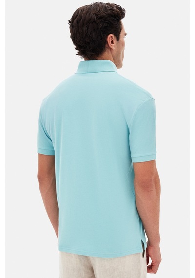 Twn Slim Fit Aqua Pike Dokulu T-shirt 4ec146011784m Aqua