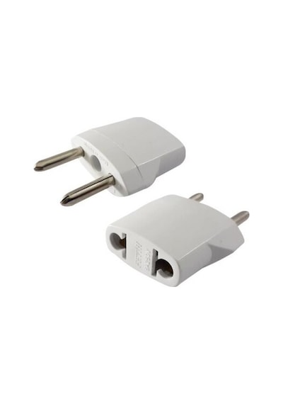 Fetih Elektrik Kod-f-19 Adaptör Fiş Beyaz Dar Amerikan Lüx - 60'li Paket