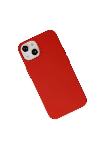Apple  Uyumlu  iPhone 15 Pro Kılıf Nano İçi Kadife Silikon Kırmızı