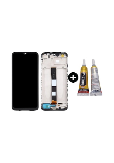 Xiaomi Redmi 9c Uyumlu Çıtalı Lcd Ekran Dokunmatik + B7000