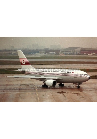 Babibi Dat01149 1/200 Ölçek, Thy, Airbus A310, Retro Şema, Dekal Çıkartma