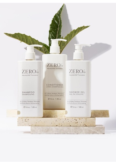 Zero/o Şampuan 285 ML + Saç Kremi 285 ML + Duş Jeli 285 ML