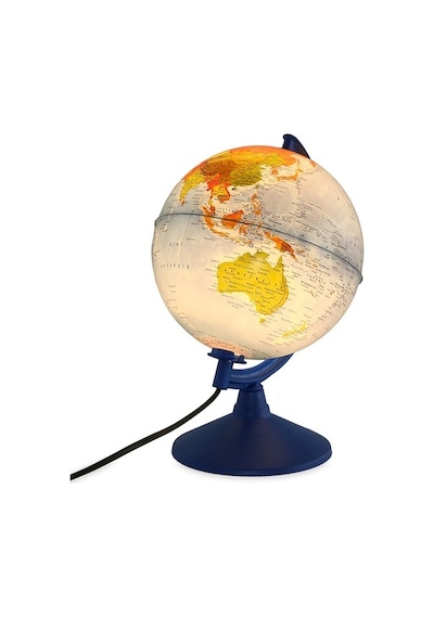 Gürbüz Işıklı Fiziki ve Siyasi Küre Harita 20 CM