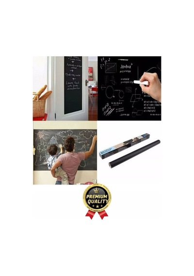 Özel Üretim Öğrenci Yazılabilir Silinebilir Yapışkanlı Büyük Boy Tahta Sticker Blackboard Rulo Pano Çok Renkli
