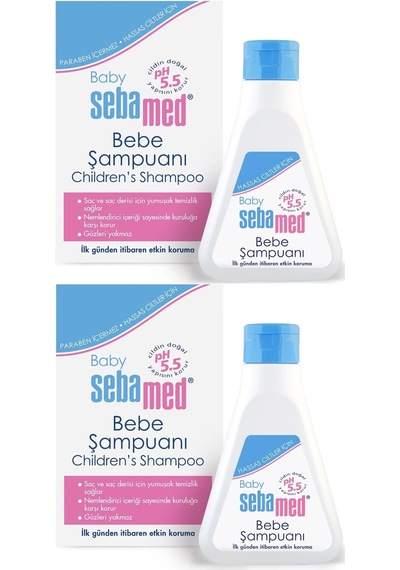 Sebamed Bebek Şampuanı 250ml 2 Li Set